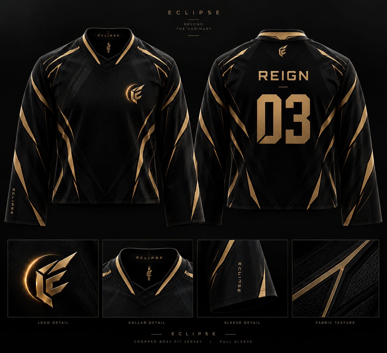 ECLIPSE REIGN Full Sleeve Jersey